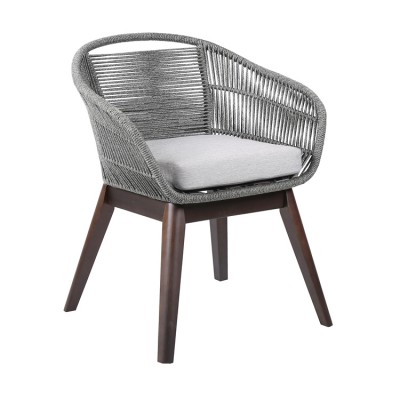 TUTI DINING ARM CHAIR _ GREY